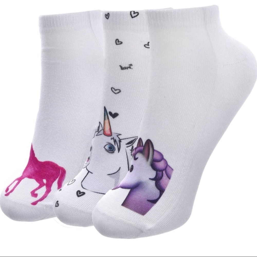 🦄🦄 Super Cute Unicorn Socks - Set Of 3 🦄🦄